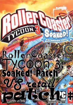 Box art for RollerCoaster Tycoon 3: Soaked! Patch US retail patch #1