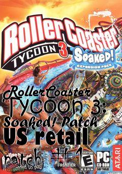 Box art for RollerCoaster Tycoon 3: Soaked! Patch US retail patch #1