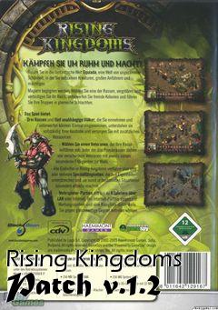 Box art for Rising Kingdoms Patch v.1.2