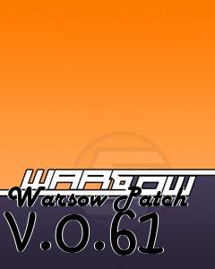 Box art for Warsow Patch v.0.61