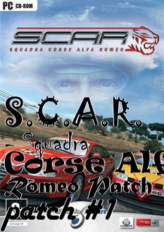 Box art for S.C.A.R. - Squadra Corse Alfa Romeo Patch patch #1