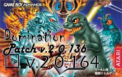 Box art for Domination Patch v.2.0.136 � v.2.0.164