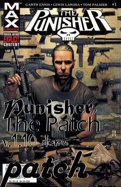Box art for Punisher, The Patch v.1.10 demo patch