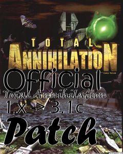 Box art for Official Total Annihilation 1.x -> 3.1c Patch