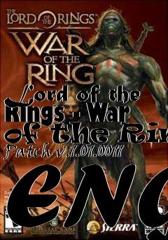 Box art for Lord of the Rings - War of the Ring Patch v.1.01.0011 ENG