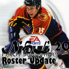 Box art for NHL 2004 Patch September Roster Update