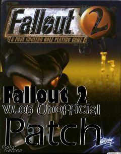 Box art for Fallout 2 v1.05 Unofficial Patch