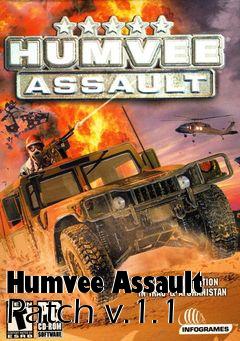 Box art for Humvee Assault Patch v.1.1