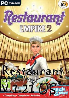 Box art for Restaurant Empire Patch v.1.21 US