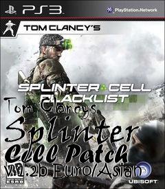 Box art for Tom Clancys Splinter Cell Patch v.1.2b Euro/Asian
