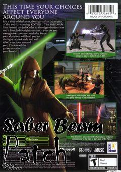 Box art for Saber Beam Patch