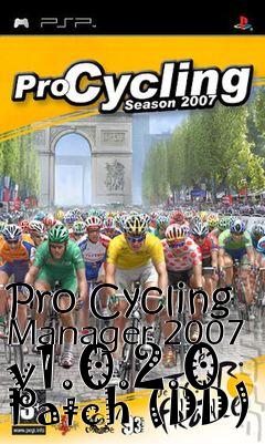 Box art for Pro Cycling Manager 2007 v1.0.2.0 Patch (DD)