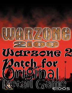 Box art for Warzone 2100 Patch for Original Retail Game