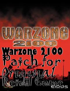 Box art for Warzone 2100 Patch for Original Retail Game
