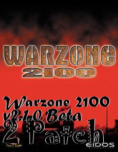 Box art for Warzone 2100 v2.1.0 Beta 2 Patch