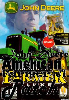 Box art for John Deere American Farmer v1.01 Patch