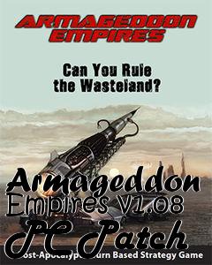 Box art for Armageddon Empires v1.08 PC Patch