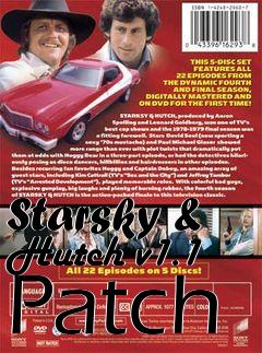 Box art for Starsky & Hutch v1.1 Patch