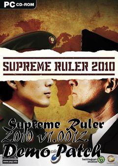 Box art for Supreme Ruler 2010 v1.0012 Demo Patch