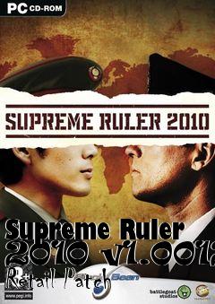 Box art for Supreme Ruler 2010 v1.0012 Retail Patch