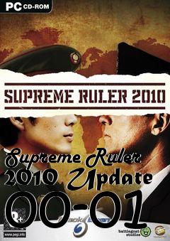 Box art for Supreme Ruler 2010 Update 00-01