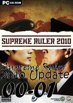 Box art for Supreme Ruler 2010 Update 00-01