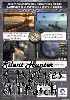 Box art for Silent Hunter 4 Wolves of the Pacific v1.1 Patch