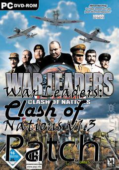 Box art for War Leaders: Clash of Nations v1.3 Patch