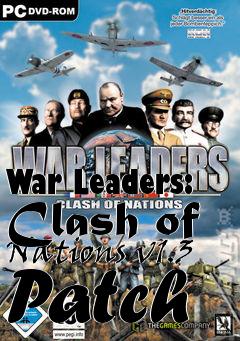 Box art for War Leaders: Clash of Nations v1.3 Patch