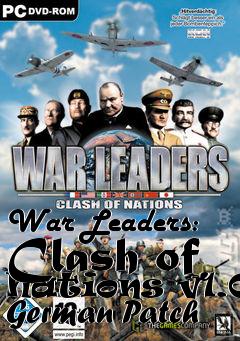 Box art for War Leaders: Clash of Nations v1.01 German Patch