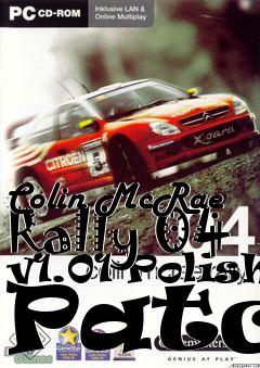 Box art for Colin McRae Rally 04 v1.01 Polish Patch