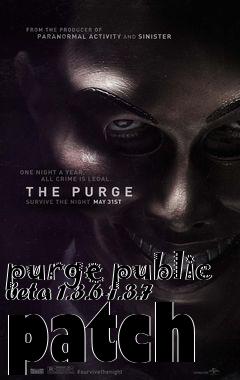 Box art for purge public beta 1.3.6-1.3.7 patch