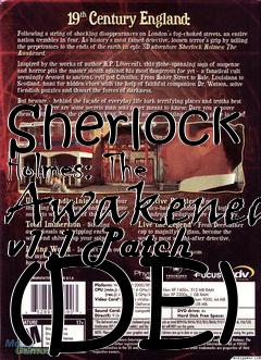 Box art for Sherlock Holmes: The Awakened v1.1 Patch (DE)