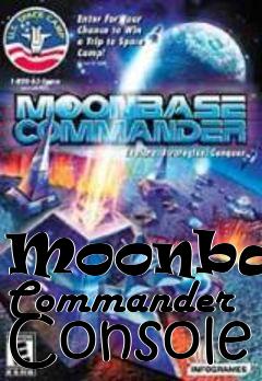 Box art for Moonbase Commander Console
