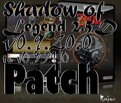 Box art for Shadow of Legend 2.5D v0.9.20.0 to v0.9.21.0 Patch