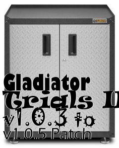 Box art for Gladiator Trials II v1.0.3 to v1.0.5 Patch