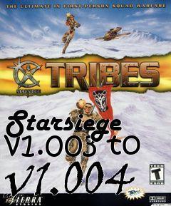 Box art for Starsiege v1.003 to v1.004