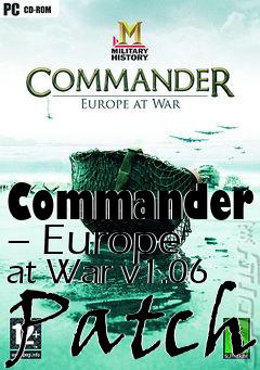 Box art for Commander – Europe at War v1.06 Patch