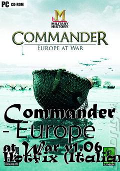 Box art for Commander - Europe at War v1.06 Hotfix (Italian)