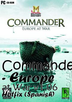 Box art for Commander - Europe at War v1.06 Hotfix (Spanish)