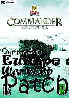 Box art for Commander: Europe at War v1.06 Patch