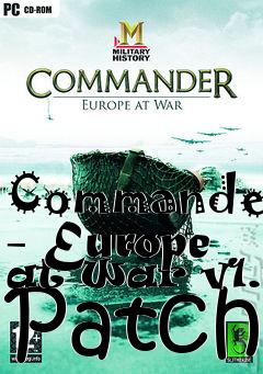 Box art for Commander - Europe at War v1.02 Patch