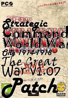 Box art for Strategic Command: World War One 1914-1918 The Great War v1.07 Patch
