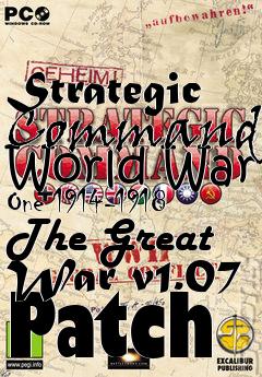 Box art for Strategic Command: World War One 1914-1918 The Great War v1.07 Patch