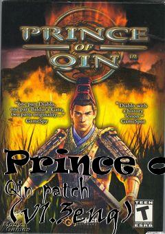 Box art for Prince of Qin patch (v1.3eng)