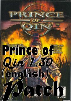 Box art for Prince of Qin 1.30 (english) Patch