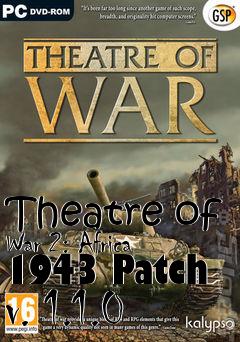 Box art for Theatre of War 2: Africa 1943 Patch v. 1.1.0