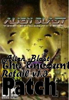 Box art for Alien Blast: the Encounter Retail v1.3 Patch