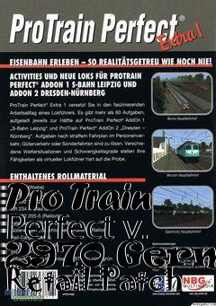 Box art for Pro Train Perfect v. 2970 German Retail Patch