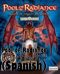 Box art for Pool of Radiance Patch v1.4 (Spanish)